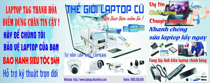 Laptop cũ số 1 Thanh Hoá