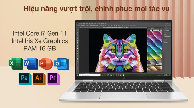 Laptop HP EliteBook X360 1030 G8 i7 1165G7/16GB/512GB/Touch/Pen/Win10 Pro (3G1C4PA)