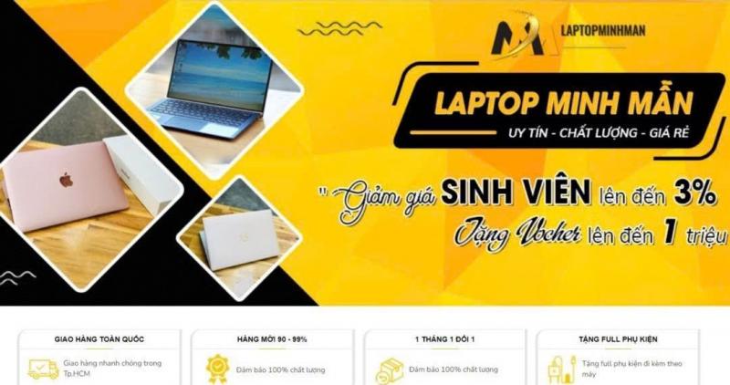 Laptop Minh Mẫn - Chuyên Laptop Chính Hãng Giá Tốt, Uy Tín Nhất TP. HCM