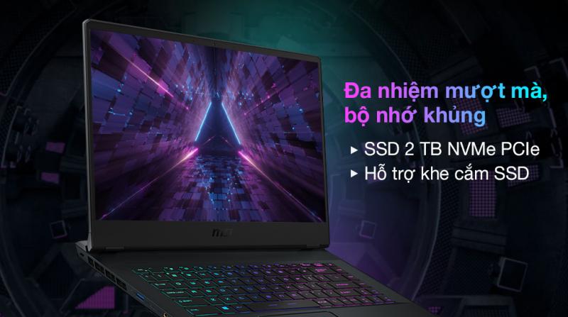 Laptop MSI Gaming GE66 Raider 11UH i7 11800H/32GB/2TB SSD/16GB RTX3080/240Hz/Balo/Chuột/Win10 (259VN)