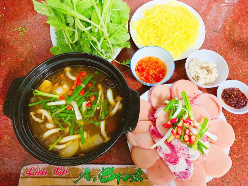 Quán Lẩu Bò A Bình