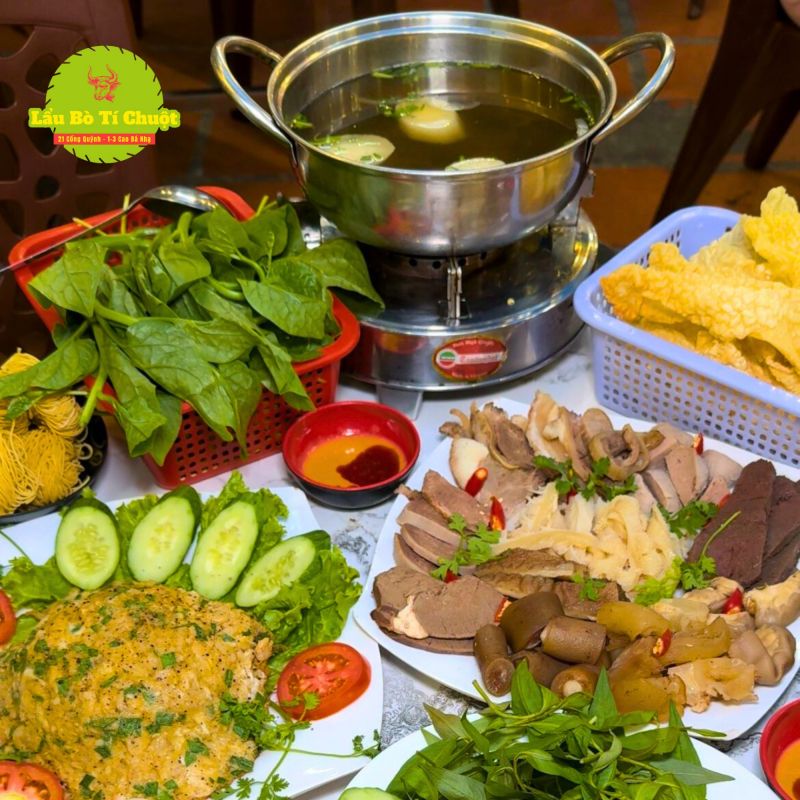 Lẩu bò Tí Chuột