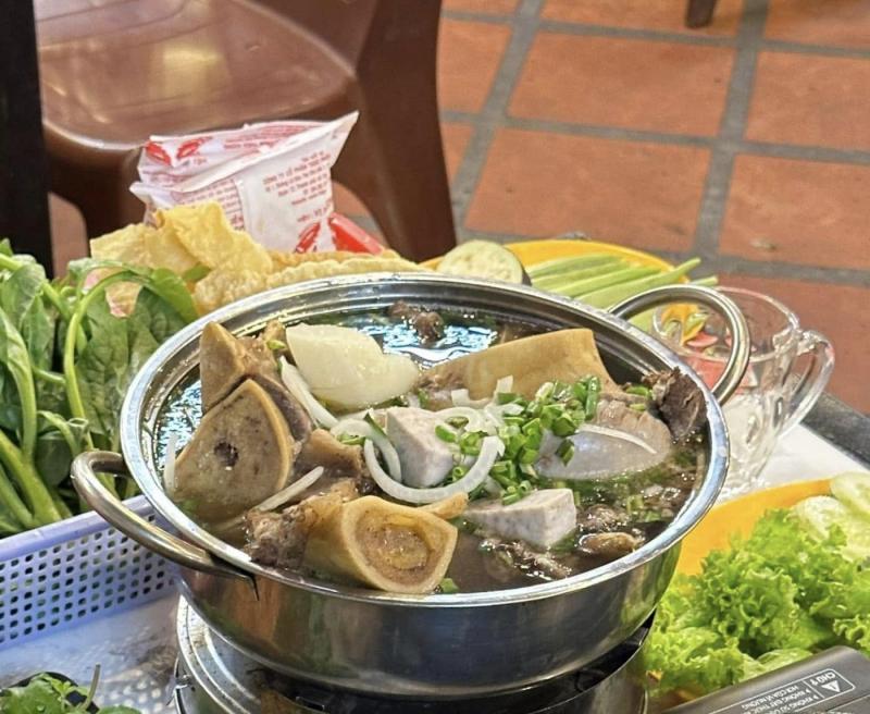 Lẩu bò xí quách 120K