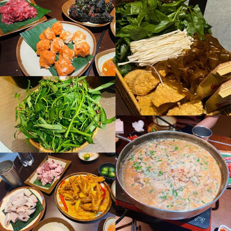 Lẩu Cua Đồng Đất Cảng