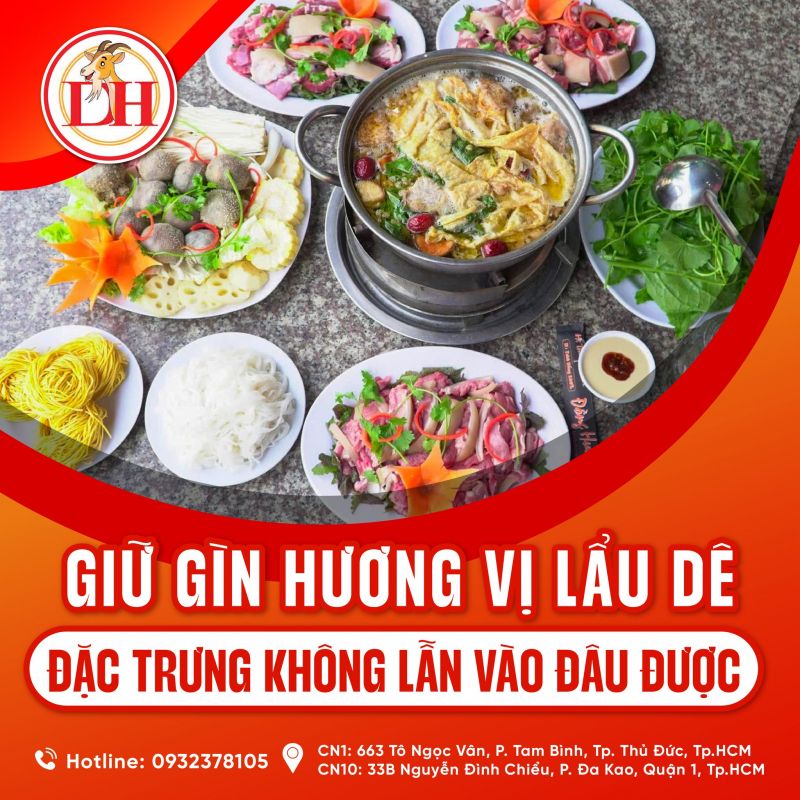 Lẩu Dê Đồng Hương