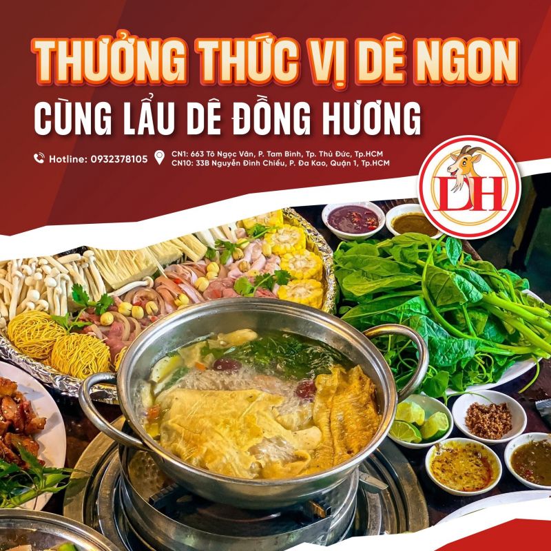 Lẩu Dê Đồng Hương
