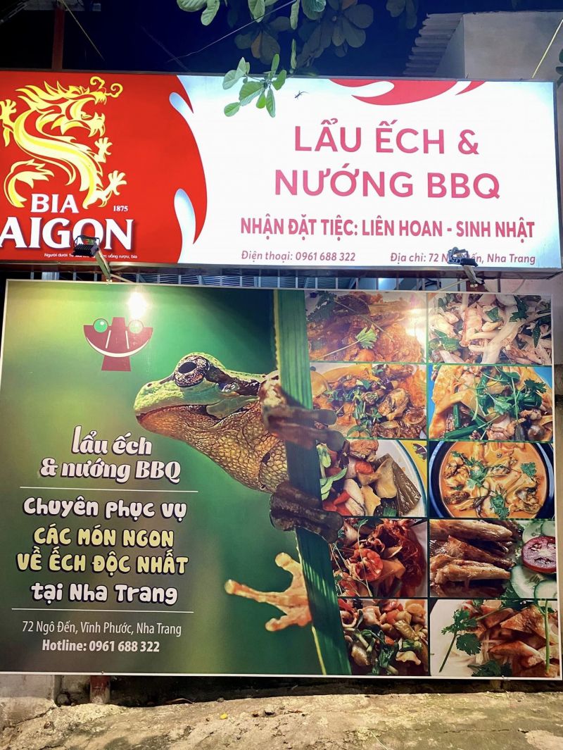 Lẩu Ếch & Nướng BBQ