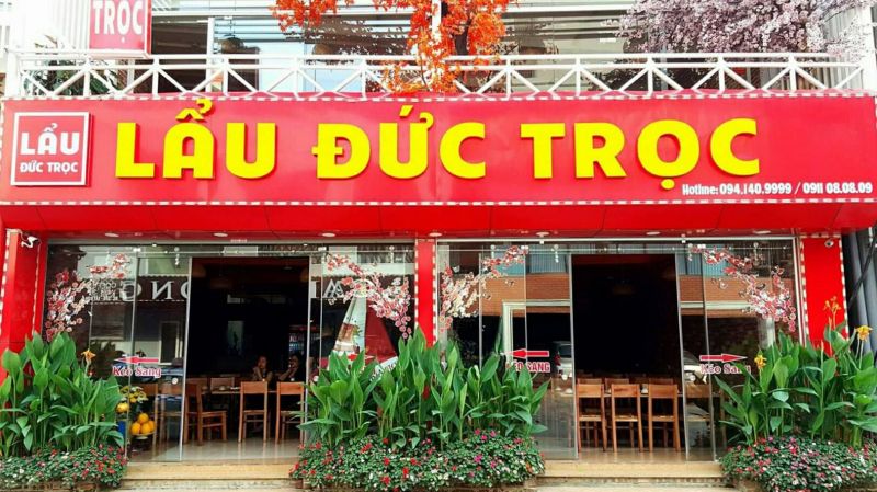 Lẩu Đức Trọc gồm nhiều cơ sở tại Hà Nội