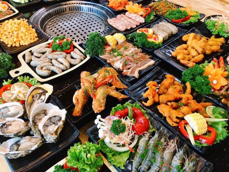 Lẩu Nướng Mỹ Anh Trâu Quỳ