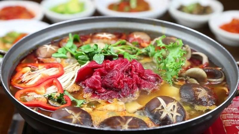 Lẩu thịt bò Hàn Quốc