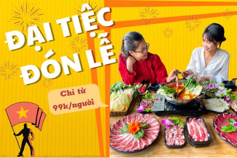 Lẩu Time - Buffet bò 99k