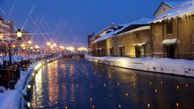 Lễ hội Con đường ánh sáng tuyết ở Otaru (Hokkaido)