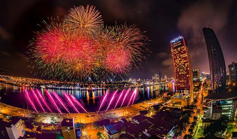 Lễ hội pháo hoa tại Đà Nẵng là một lễ hội mang tầm vóc quốc tế