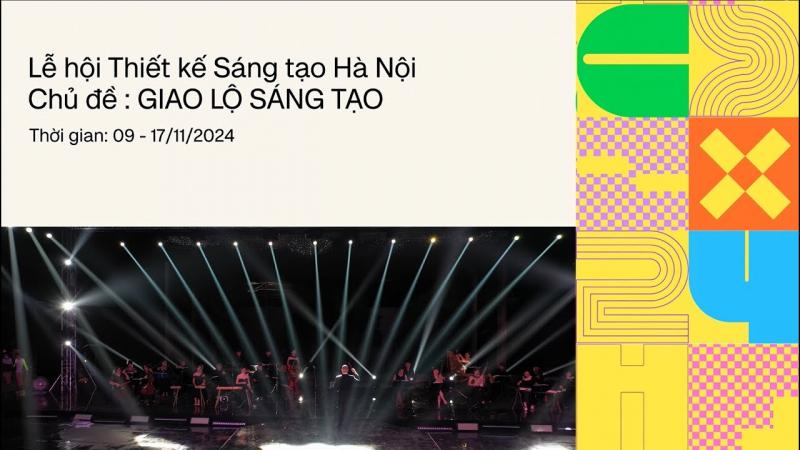 Banner Lễ hội Thiết kế sáng tạo Hà Nội 2024