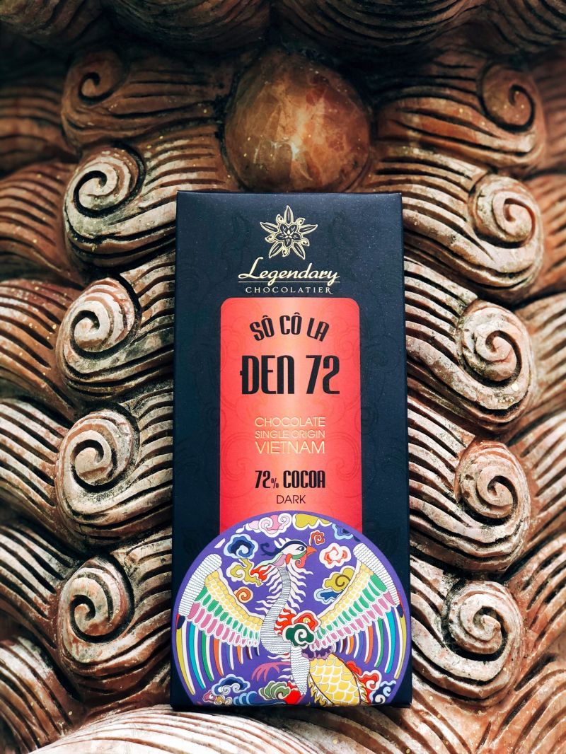 Socola đen 72 (﻿72% bột cacao)