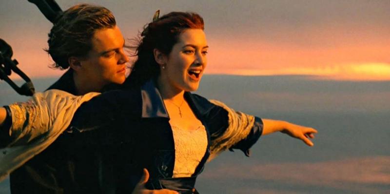 Leonardo Dicaprio trong phim Titanic