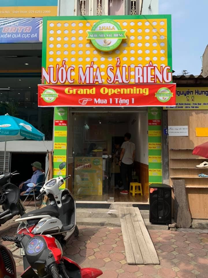 Quán bán nước mía sầu riêng ngon nhất Hà Nội