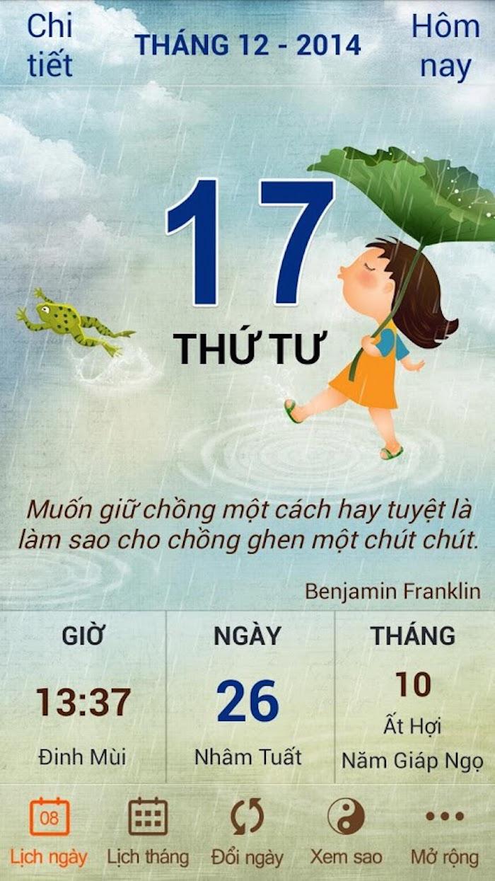 Lịch rất quan trọng với cuộc sống