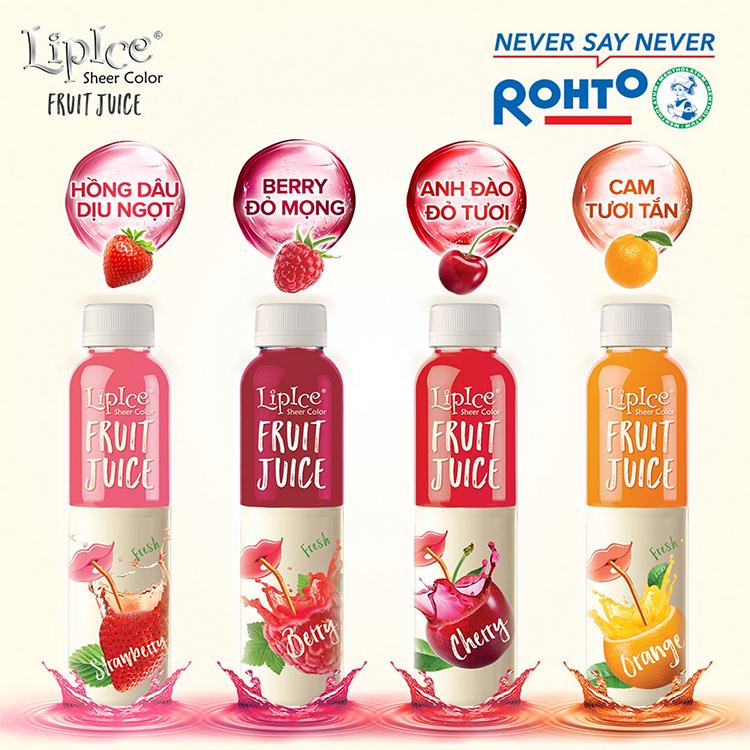 Lipice Sheer Color Fruit Juice
