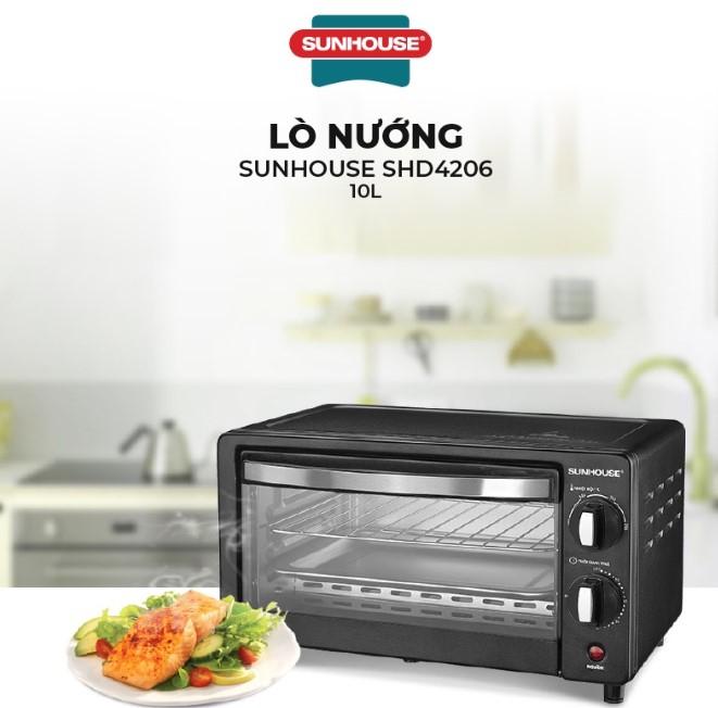 Lò nướng 10L Sunhouse SHD4206