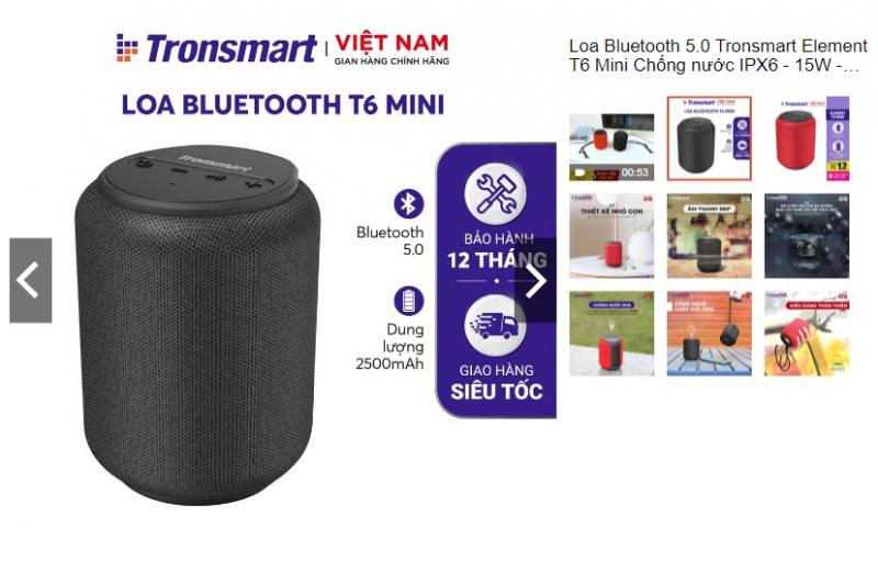 Loa Bluetooth Tronsmart Element T6