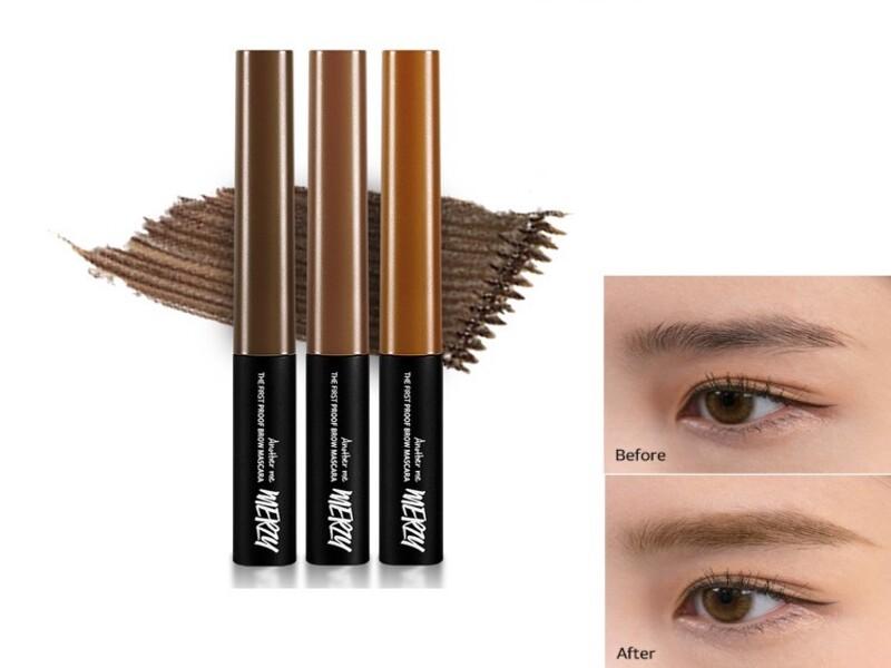 Mascara chân mày bền màu, lâu trôi Merzy The First Proof Brow Mascara