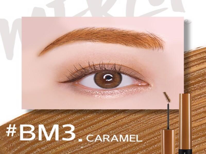 Mascara chân mày bền màu, lâu trôi Merzy The First Proof Brow Mascara