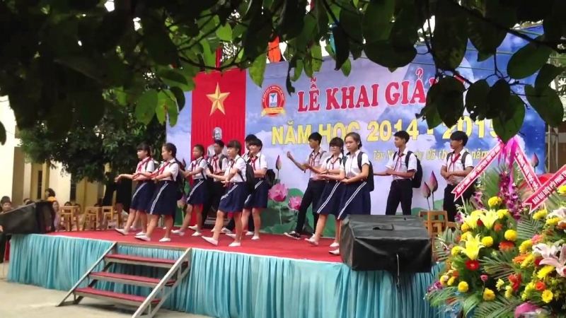 Lời dẫn chương trình khai giảng trường tiểu học số 3