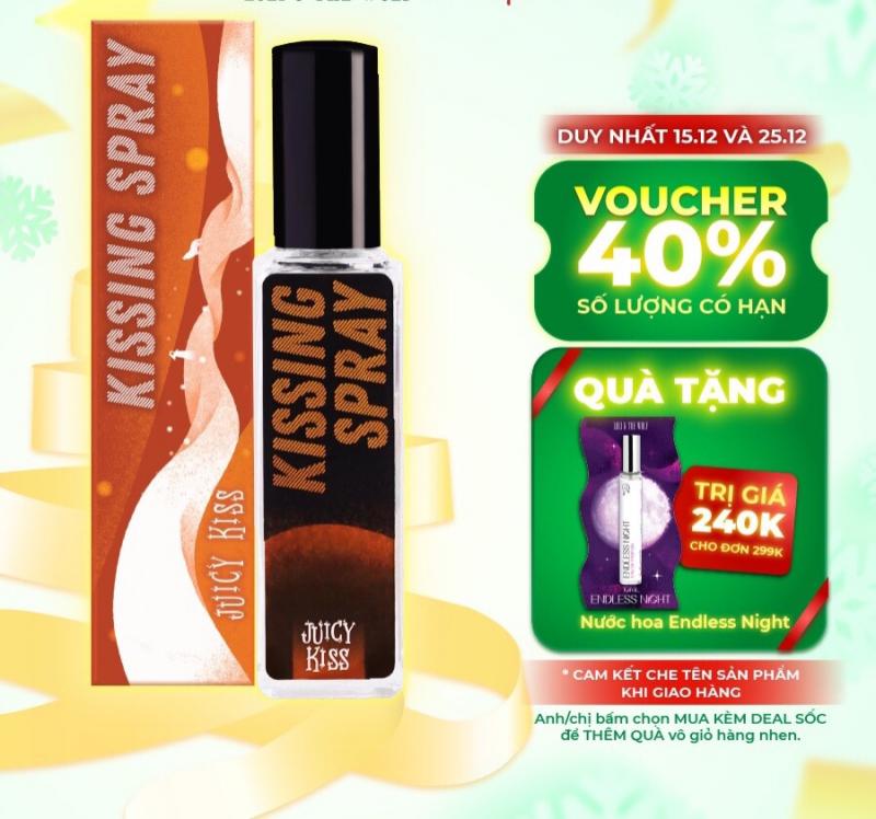 Xịt thơm miệng Kissing Spray ﻿Loli The Wolf