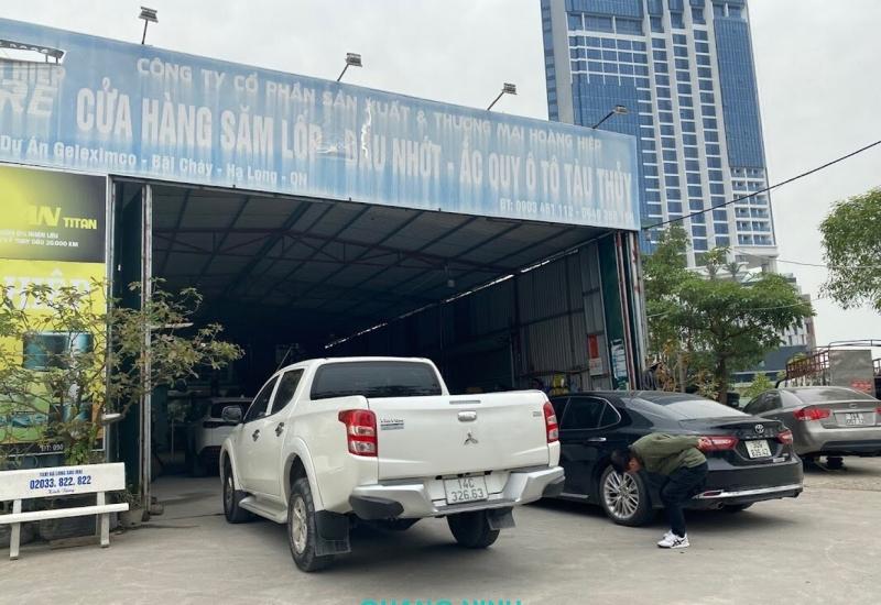 Lốp Ắc Quy Hoàng Hiệp tại Bãi Cháy, Hạ Long