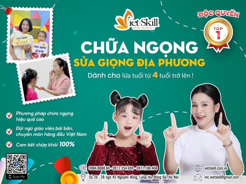 Lớp chữa ngọng của Vietskill