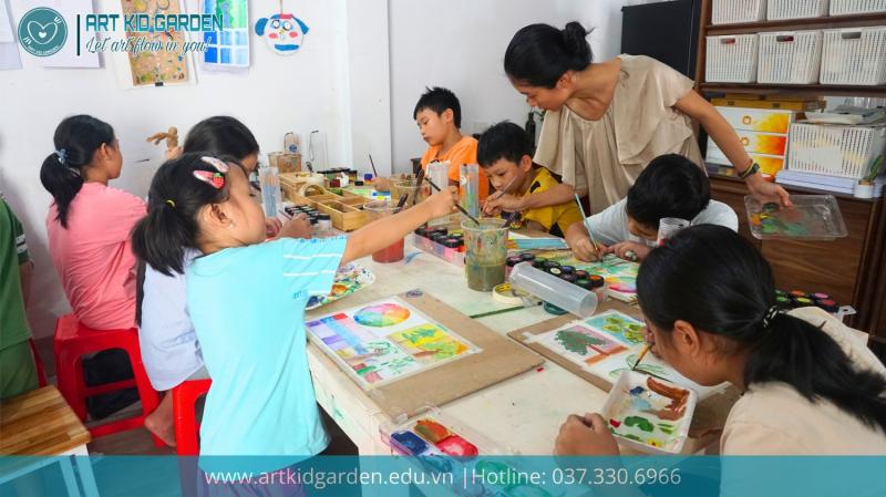 Lớp vẽ Art Kid Garden - Gần Hóc Môn