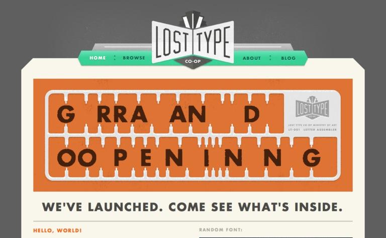 Lost Type Co-Op