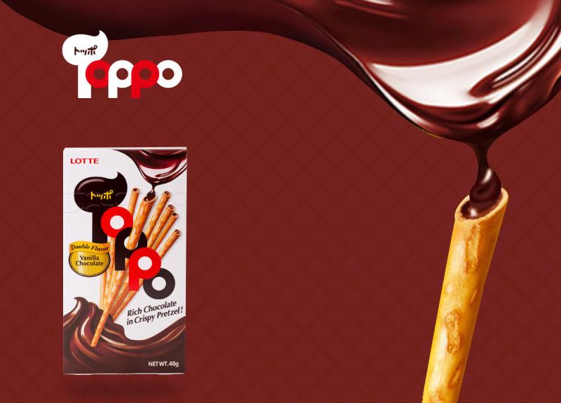 Bánh Toppo của Lotte