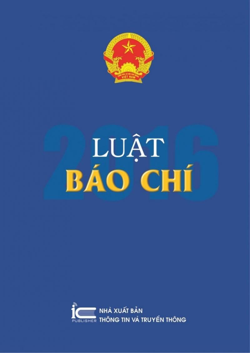 Luật báo chí năm 2016