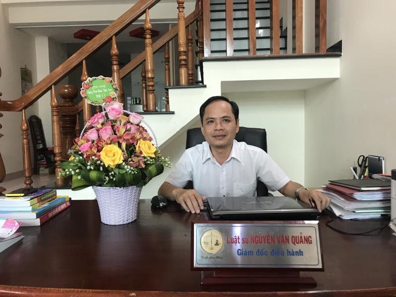 Luật sư Nguyễn Văn Quảng