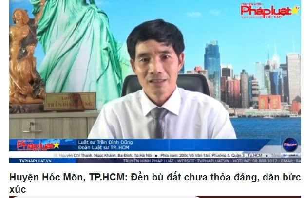 Luật sư Trần Đình Dũng