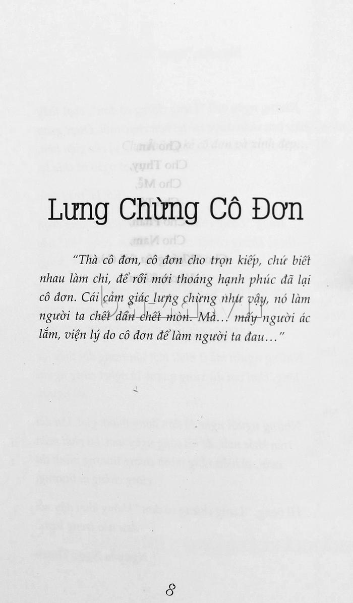 Lưng chừng cô đơn