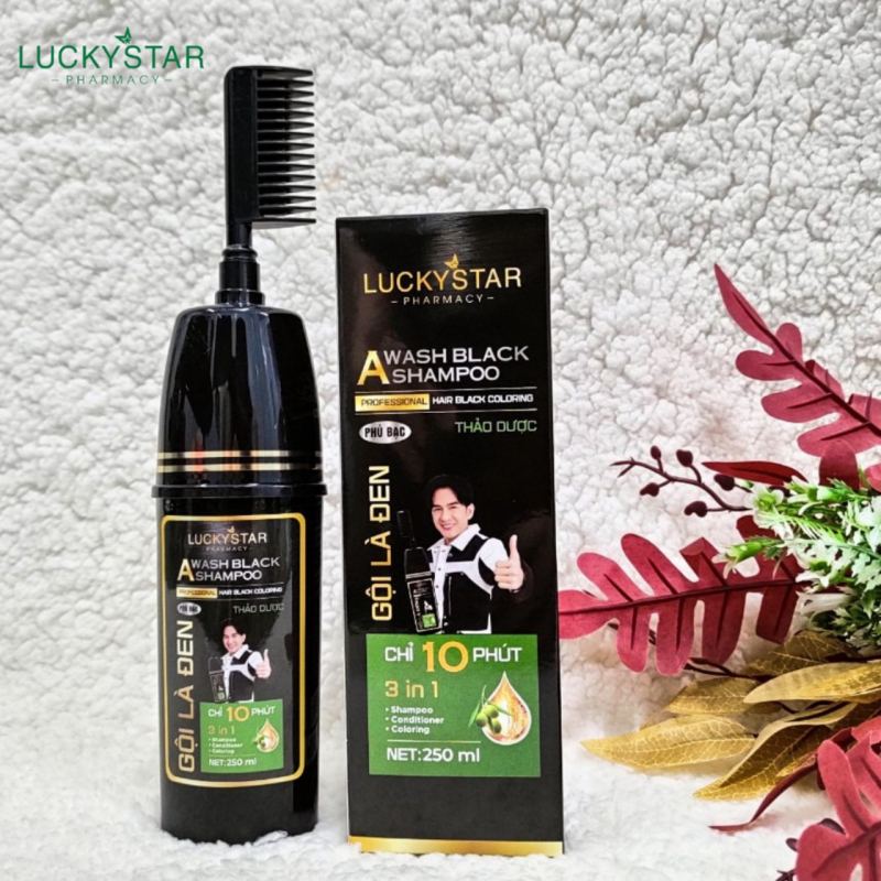 Lược nhuộm tóc thông minh Lucky Star