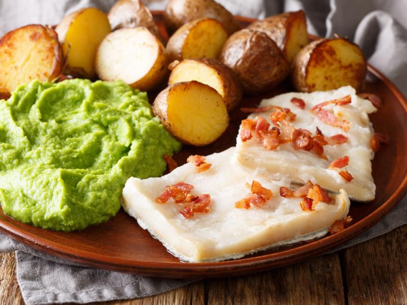 Lutefisk là một món đặc sản của Na Uy