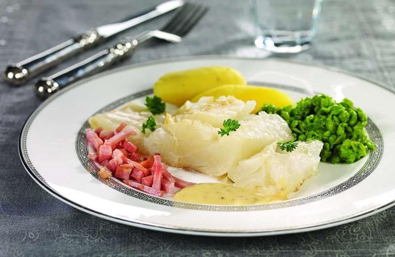 Lutefisk trông sền sệt giống như thạch