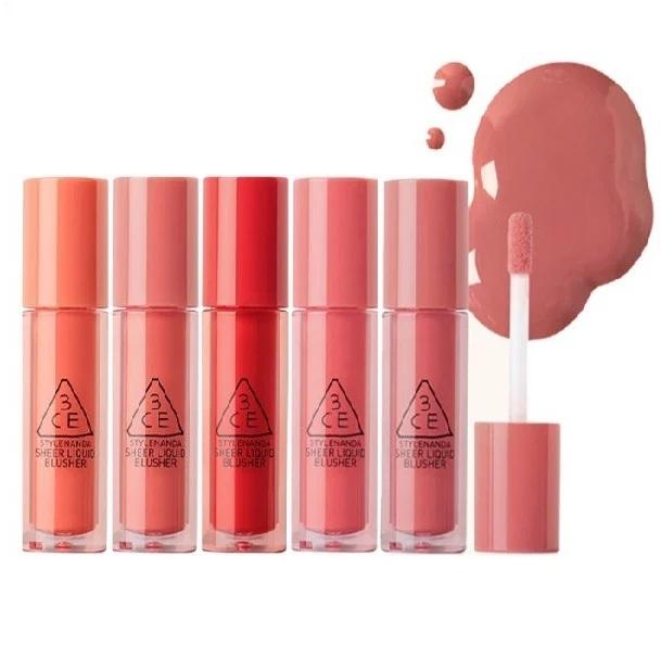 Má Hồng Dạng Kem 3CE Sheer Liquid Blusher