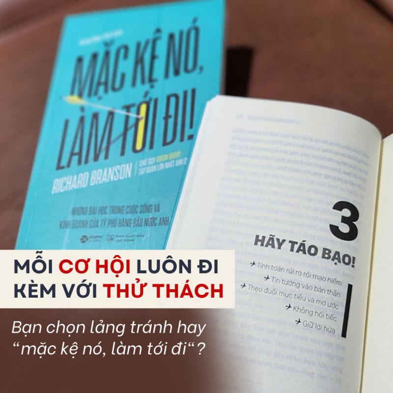 Mặc kệ nó, làm tới đi