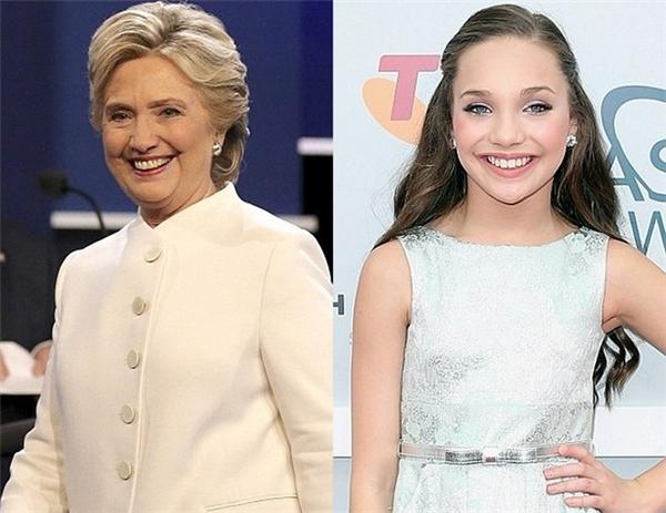 Maddie Ziegler - bản sao nhí của Hilary Clinton