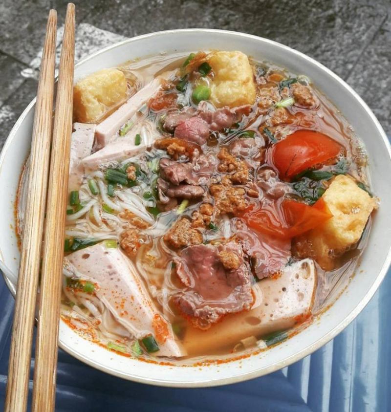 Quán bún riêu ngon ở quận 3, TP.HCM