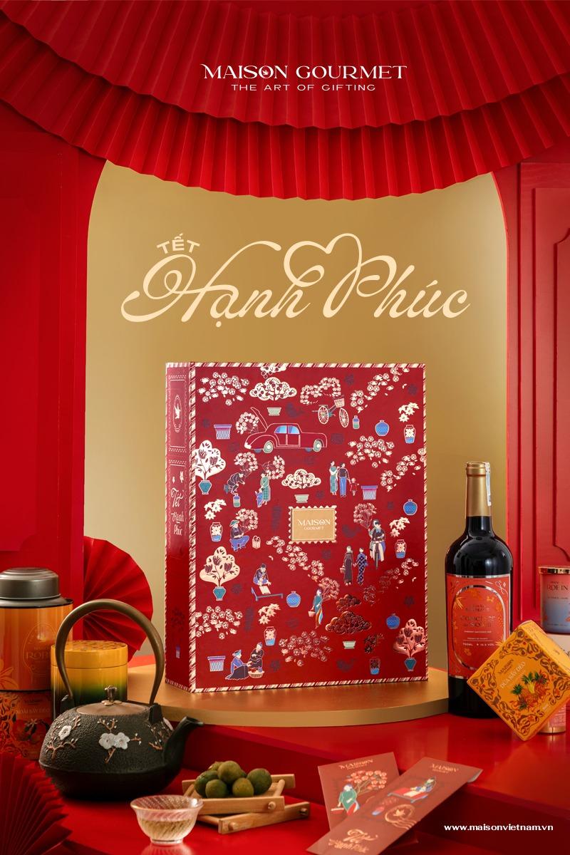 Maison Gourmet – Địa chỉ cung cấp hộp quà Tết đẹp, cao cấp tại Hà Nội