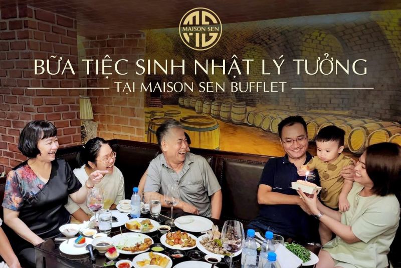 Maison Sen Buffet - 61 Trần Hưng Đạo