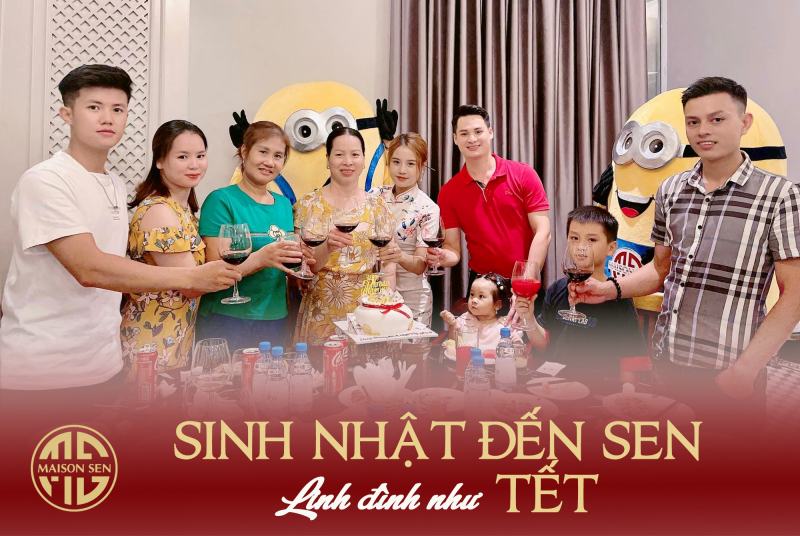 Maison Sen Buffet - 61 Trần Hưng Đạo