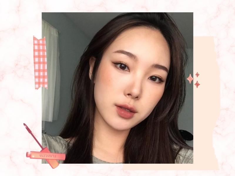 Make up với tone cam ngả nâu