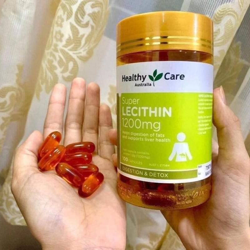 Mầm đậu nành điều hòa nội tiết Healthy Care Super Lecithin 100 viên